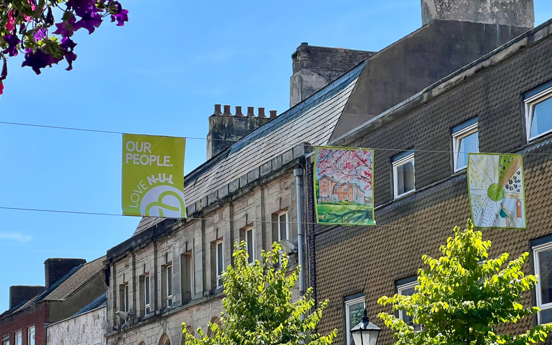 Newcastle-under-Lyme Becomes an Open-Air Gallery with Community Designed Flags