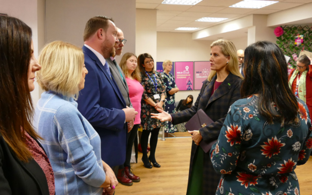 The Countess of Wessex Meets Town Centre Teams