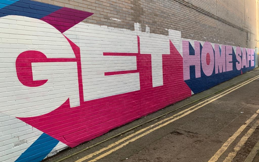 Newcastle-under-Lyme BID Secures Funding to Transform Town Centre Alleyway with a Powerful Mural