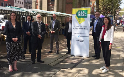 Newcastle-Under-Lyme BID congratulates town centre market on becoming the ‘Real Deal’